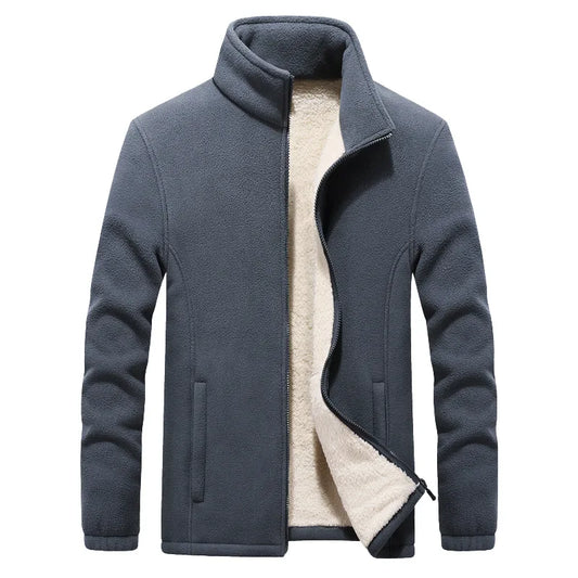 Fleecejacke mit durchgehendem Reißverschluss für Herren - Image 1