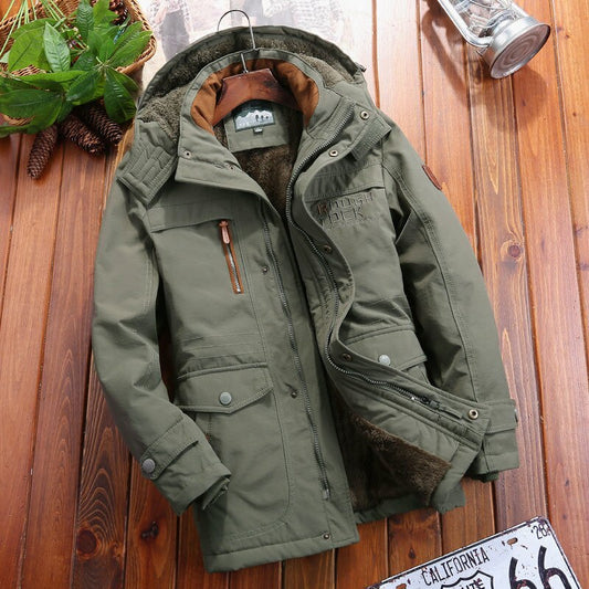 Cargo-Jacke mit Kapuze für Herren - Image 1