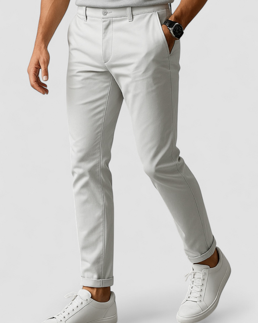 Slim-Fit Chino-Hosen für Herren - Image 1