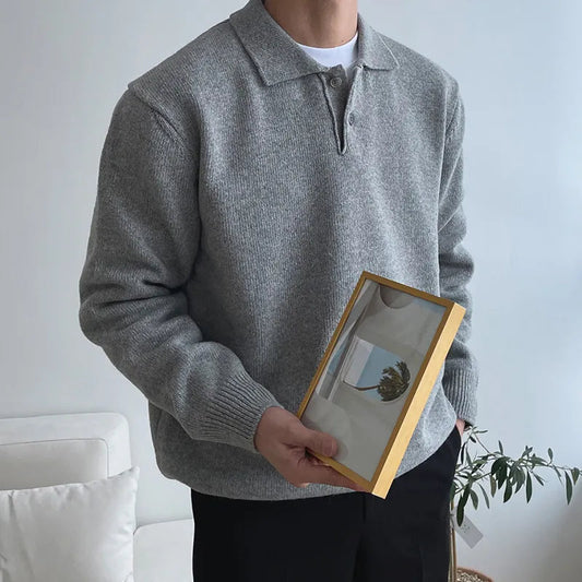 Polo-Kragen-Pullover für Herren - Image 1
