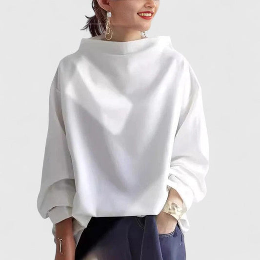 Oversized Langarmshirt für Damen - Image 1