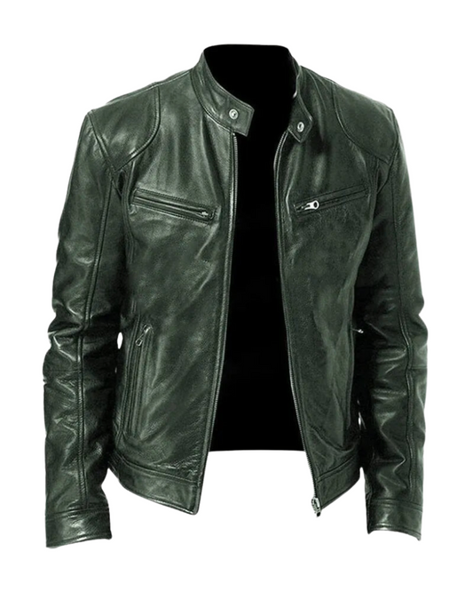 Slim Fit Racer Jacke für Herren - Image 1