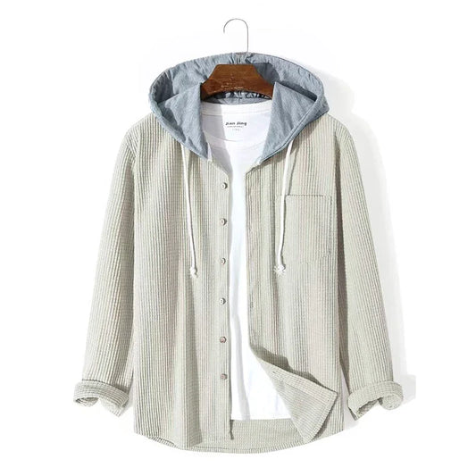 Cordjacke mit Kapuze für Herren - Image 1