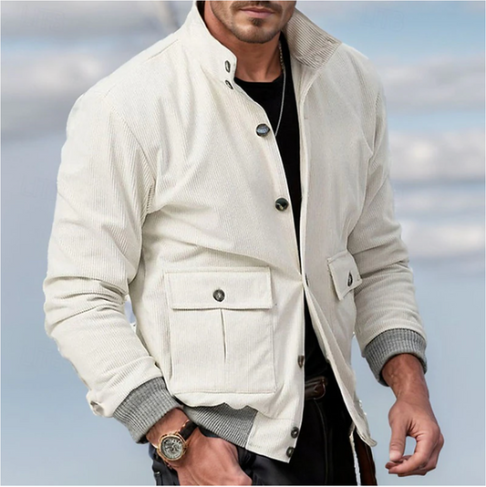 Corduroy Herrenjacke: Klassischer Look mit Modernem Twist – Simon
