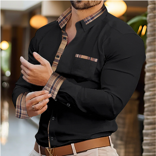 Elegante Herren Bluse für formelle und casual Looks – Marcel