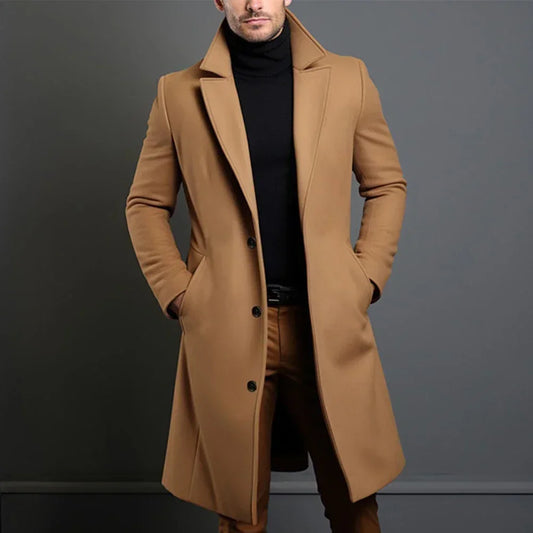 Herren Mantel mit fallendem Revers - Image 1