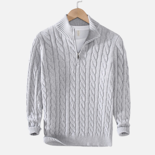 Zopfmuster-Pullover für Herren - Image 1