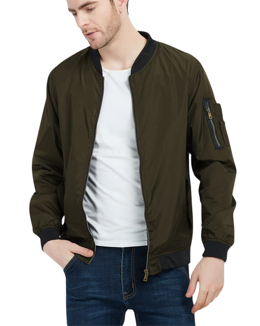 Bomberjacke mit Reißverschluss für Herren - Image 1