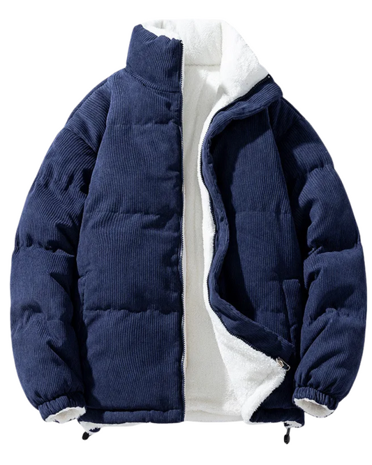 Gesteppte Cord Pufferjacke für Herren - Image 1
