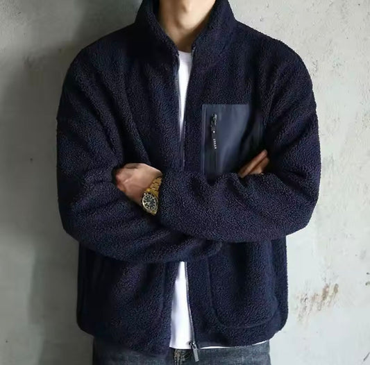 Fleecejacke mit durchgehendem Reißverschluss für Herren - Image 1
