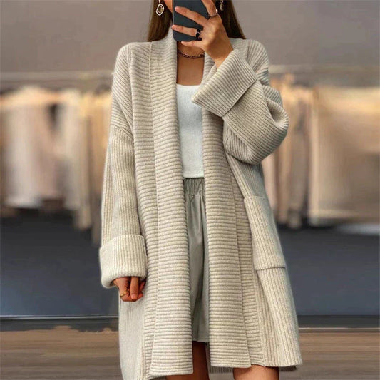 Lange Strickjacke für Damen - Image 1