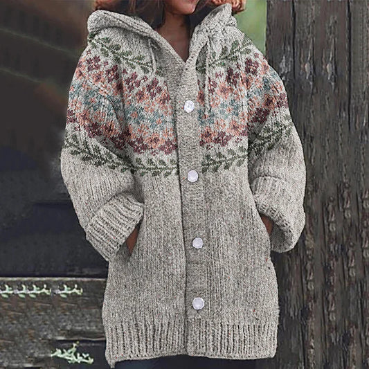 Gestrickte Damenjacke mit eleganter Passform für jede Saison – Lena
