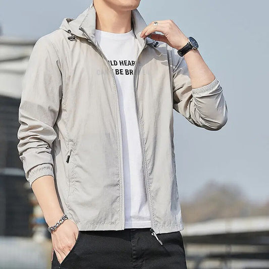 Wasserdichte Herrenjacke: Wind- und Regenschutz mit Stil – Leonard