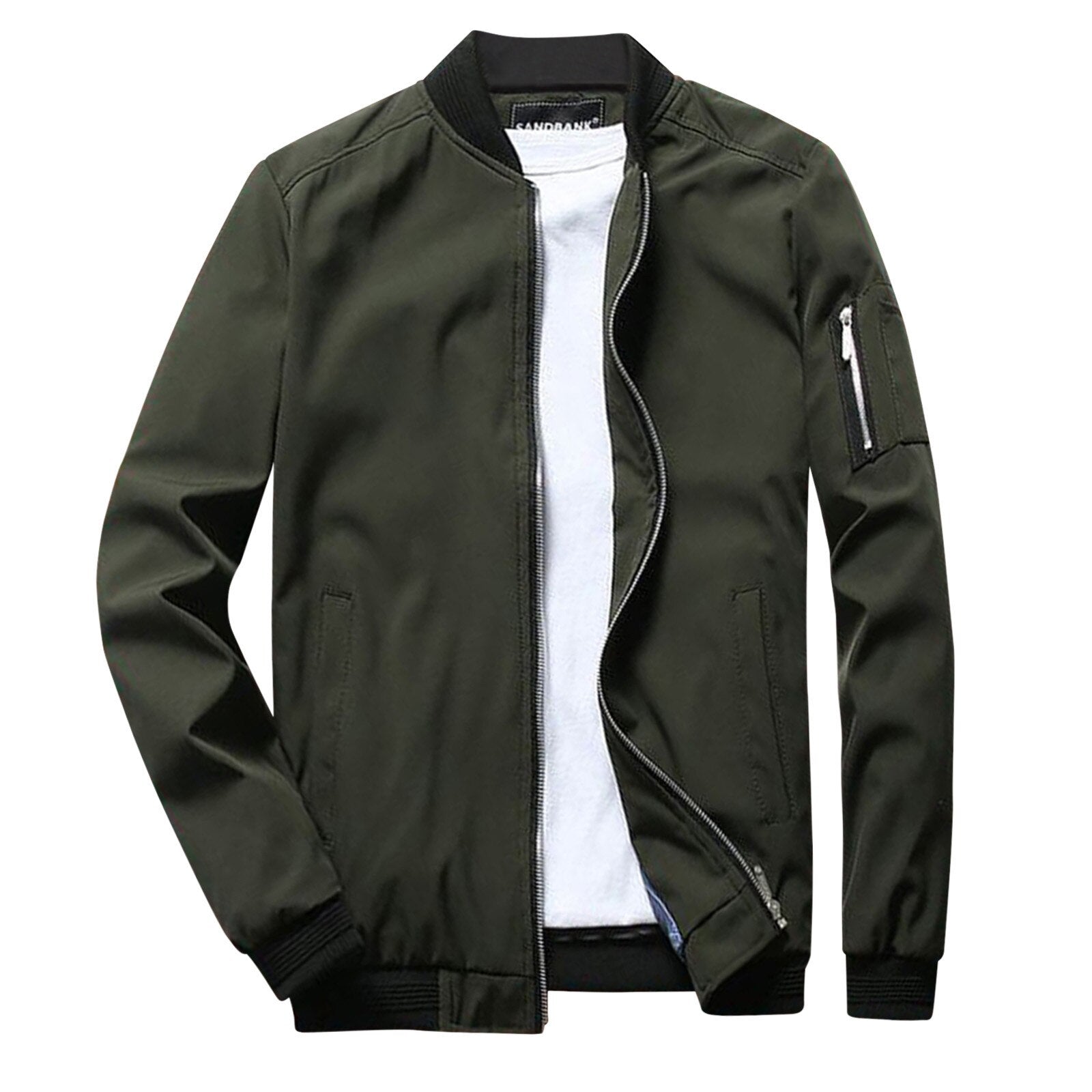 Bomberjacke mit Reißverschluss für Herren - Image 3