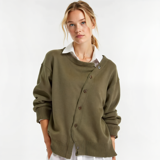 Elysian Asymmetrischer Cardigan