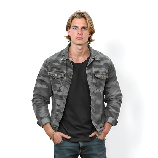 Rogue Camo Denim Jacke