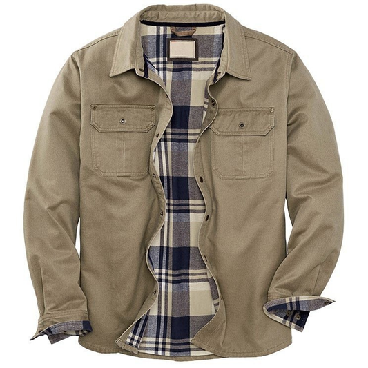 Hemdjacke für Herren mit Flanellfutter - Image 1