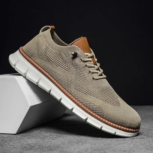 Schnür-Strick-Sneakers für Herren - Image 1