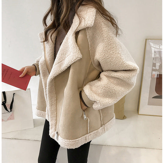 Sherpa-Kragen Jacke für Damen - Image 1