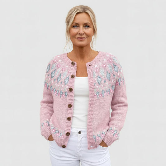 Strickjacke mit Knopfleiste für Damen - Image 1