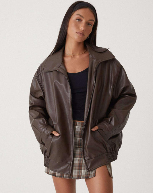 Oversized Bomberjacke für Damen - Image 1